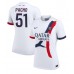 Paris Saint-Germain Willian Pacho #51 Bortedrakt Dame 2024-25 Korte ermer